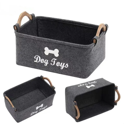 Cesta de Juguetes para Mascotas