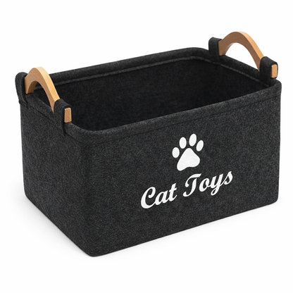 Cesta de Juguetes para Mascotas