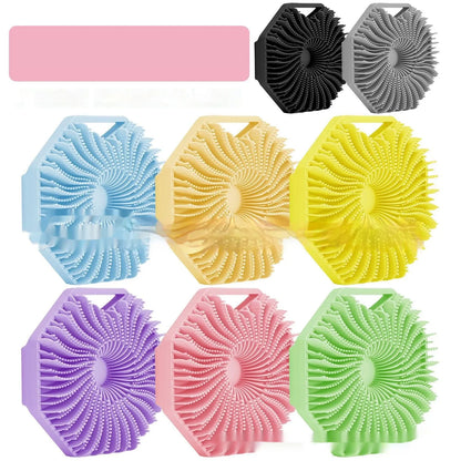 Polygon Silicone Bath Brush