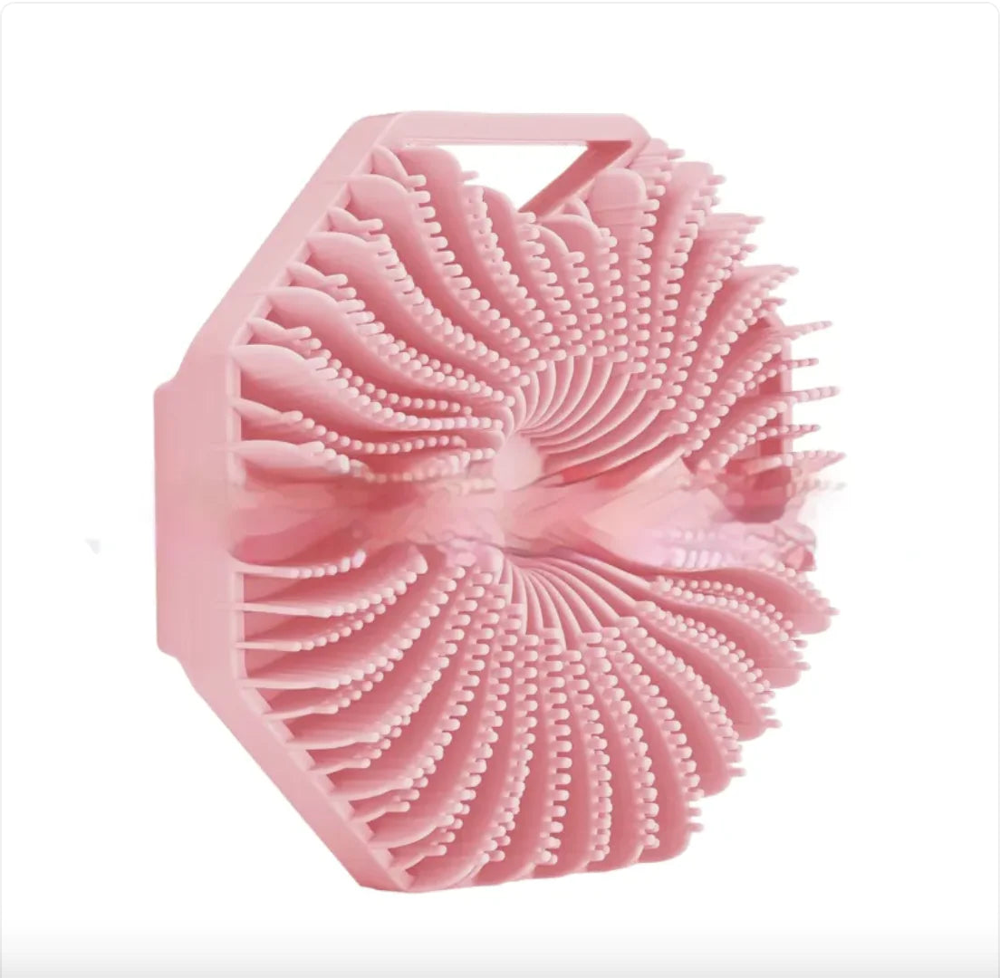 Polygon Silicone Bath Brush